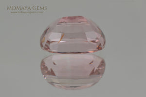 Pink Tourmaline Gemstone. Cushion Cut. 4.15 ct