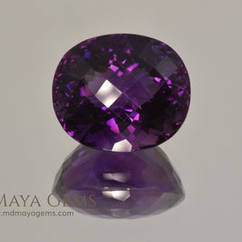 Attractive Genuine Amethyst Purple Oval Cut 16.25 ct