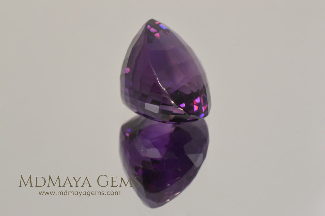Attractive Genuine Amethyst Purple Oval Cut 16.25 ct