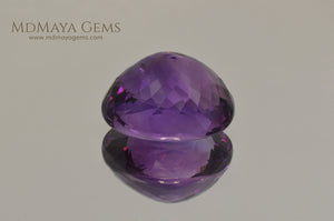 Genuine Violetish Purple Amethyst Oval Cut 25.34 ct