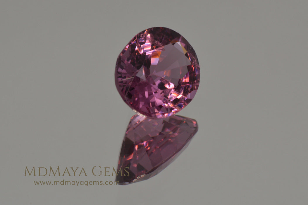 Purple Red Spinel Oval cut 1.66 ct