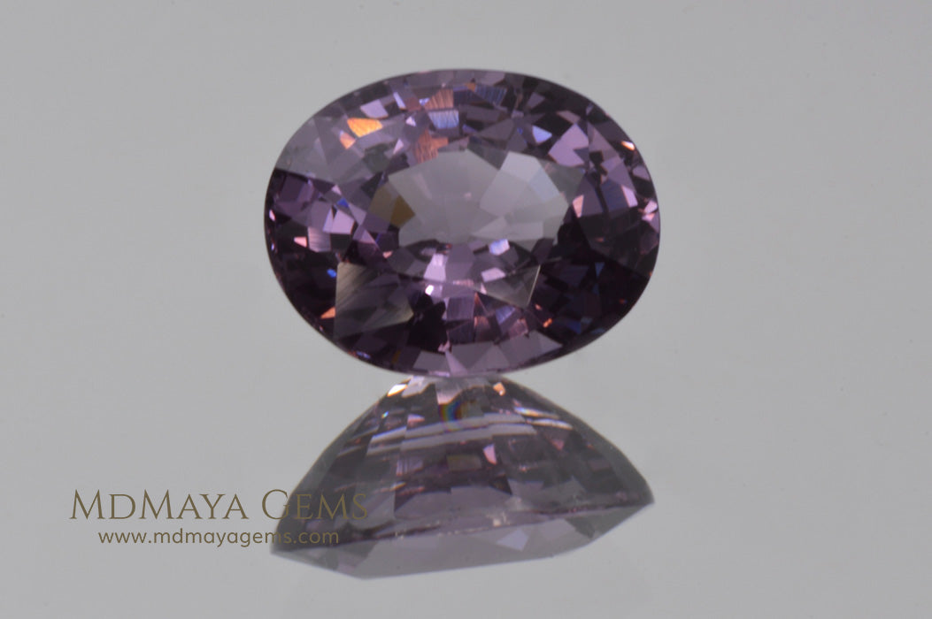 Beautiful violetish Purple Spinel from Tanzania Oval cut 2.01 ct