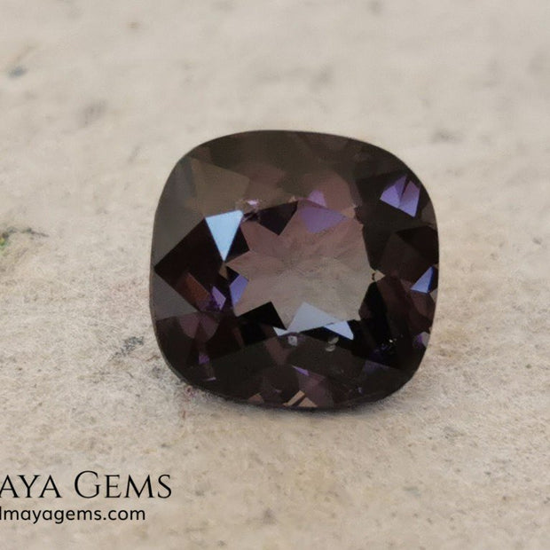 Purple Spinel 2.03 ct cushion cut