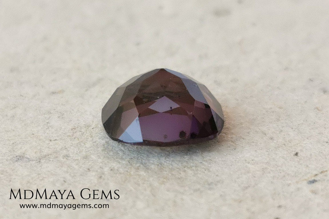 Purple Spinel 2.03 ct cushion cut