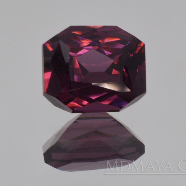 Purple Spinel Gemstone Octagon Cut 1.41 ct