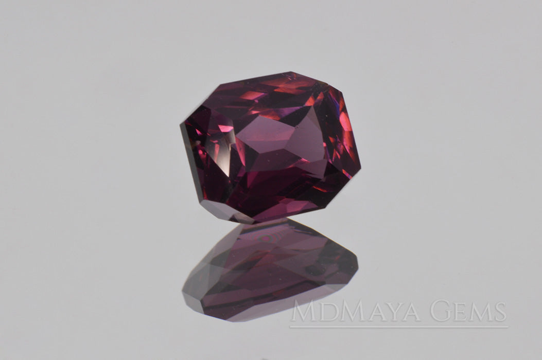 Purple Spinel Gemstone Octagon Cut 1.41 ct