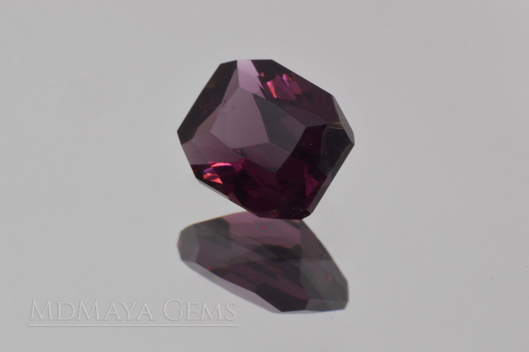 Purple Spinel Gemstone Octagon Cut 1.41 ct