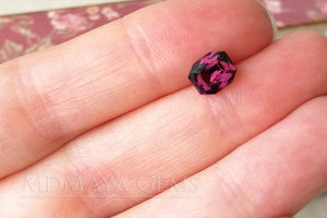 Purple Spinel Gemstone Octagon Cut 1.41 ct