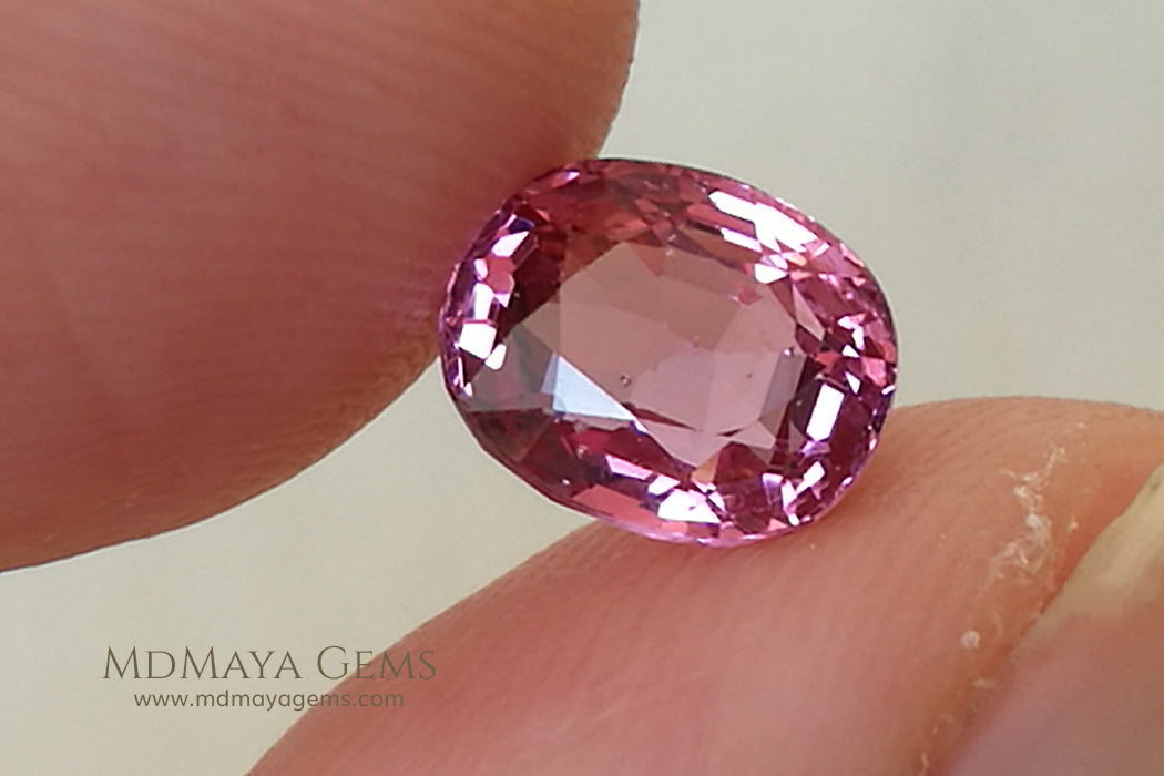 Unique Rich Purplish Red Burmese Spinel 1.60