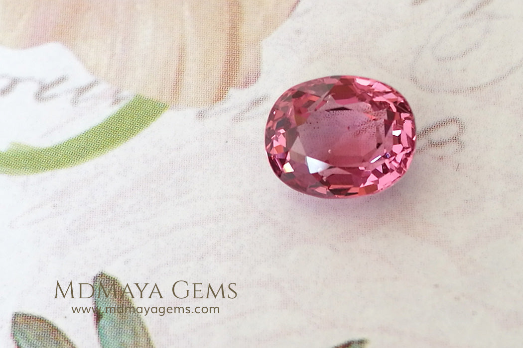 Unique Rich Purplish Red Burmese Spinel 1.60