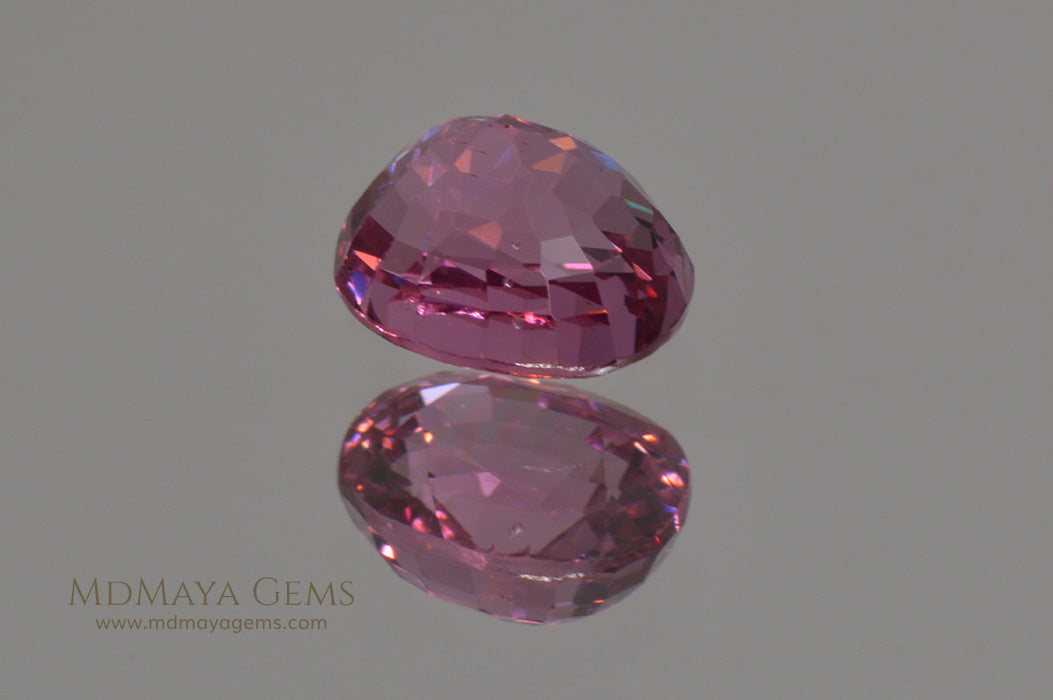 Unique Rich Purplish Red Burmese Spinel 1.60