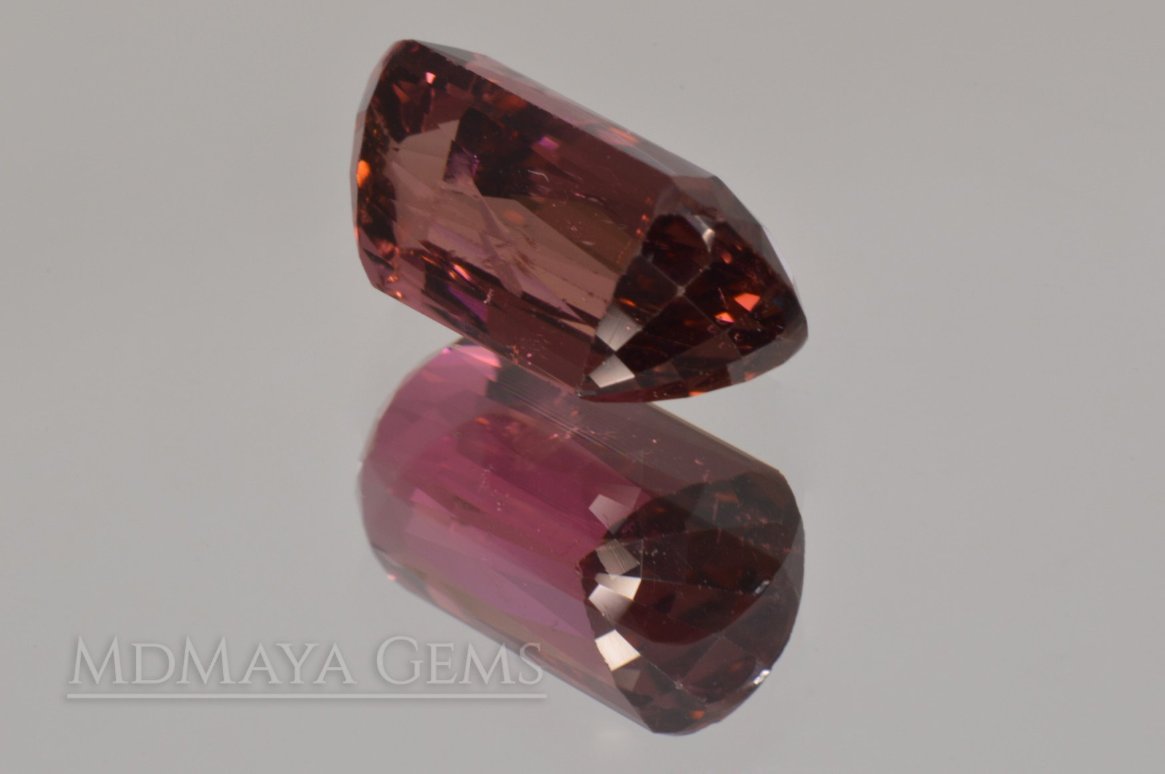 Purplish Red Rubellite Tourmaline Fancy Cut. 4.15 ct