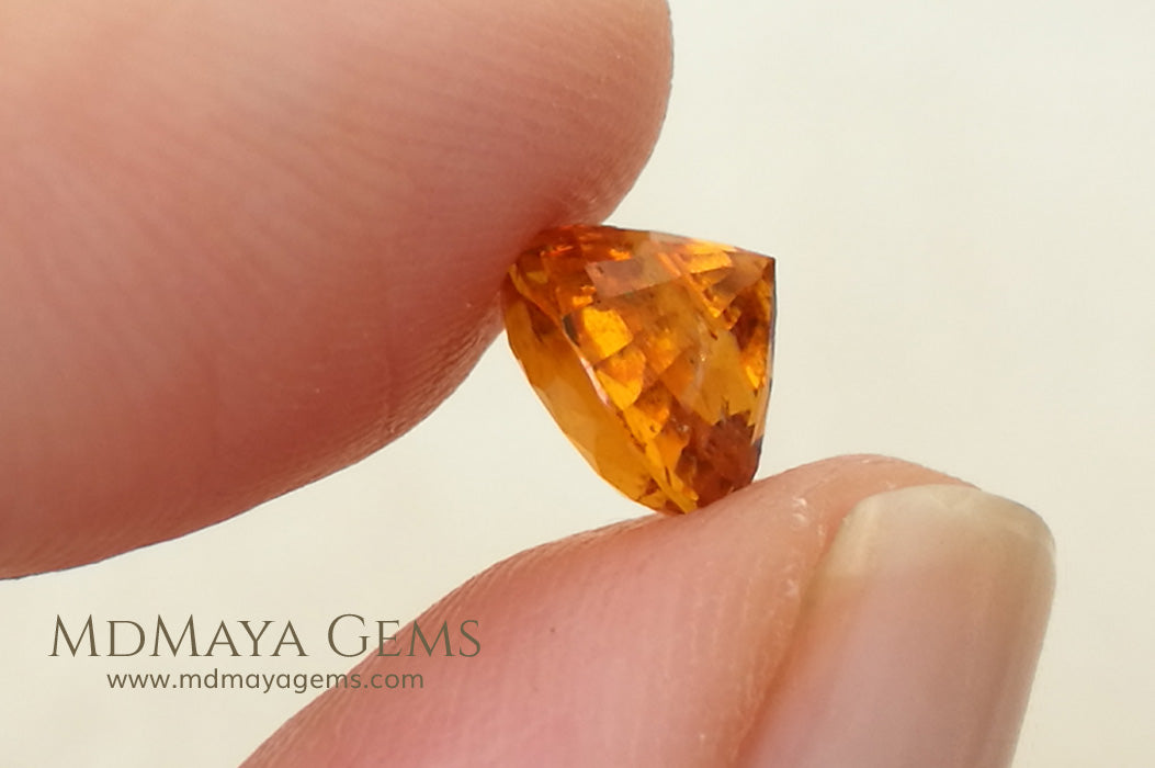 Rare Gemstone Clinohumite Round Cut 1.83 ct