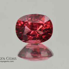 Vivid Red Spinel cushion cut 1.15 ct