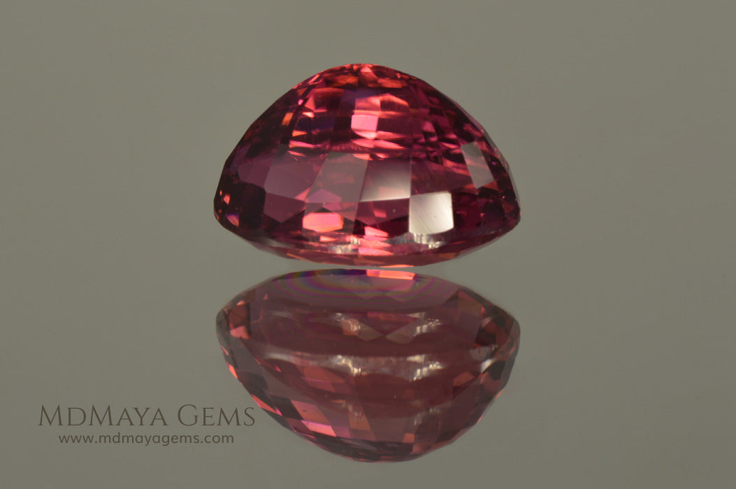 Natural Rubellite Tourmaline Oval Cut 5.15 ct