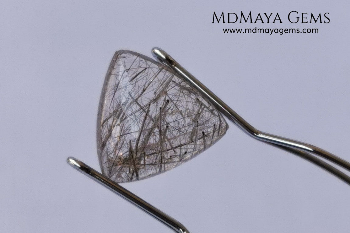 Metallic Rutilated Quartz 9.82 ct set. Outstanding set of rutilated quartz with beautiful inclusions. Perfect for your custom jewelry.  2.73 ct .. 9.93 * 9.83 * 4.73 mm 3.94 ct .. 10.23 * 10.35 * 5.80 mm 3.15 ct .. 9.93 * 9.72 * 5.39 mm