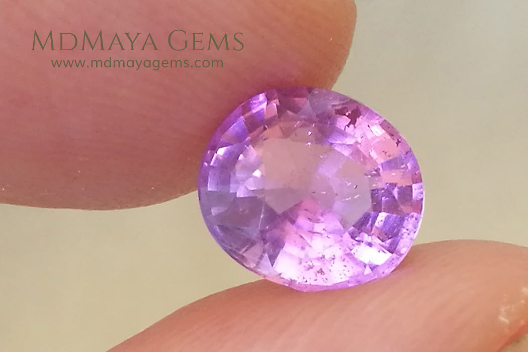 1.92 ct. .. 8.16 * 7.38 * 4.93 mm Pink Paraiba Tourmaline