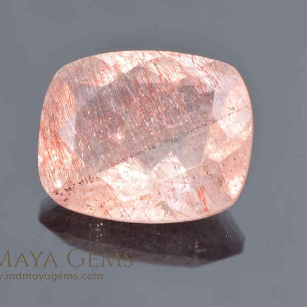 Strawberry Quartz (Quartz with hematite) 3.14 ct