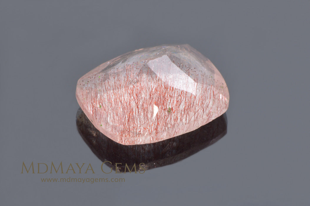 Strawberry Quartz (Quartz with hematite) 3.14 ct