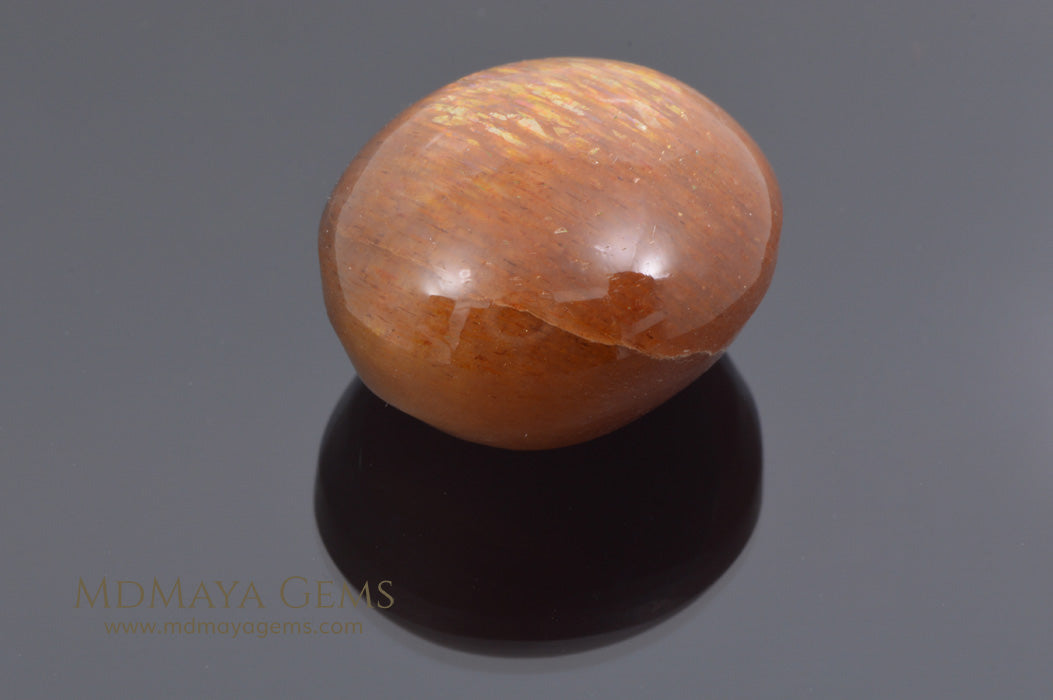 Sunstone Cabochon Oval Cut 20.70 ct