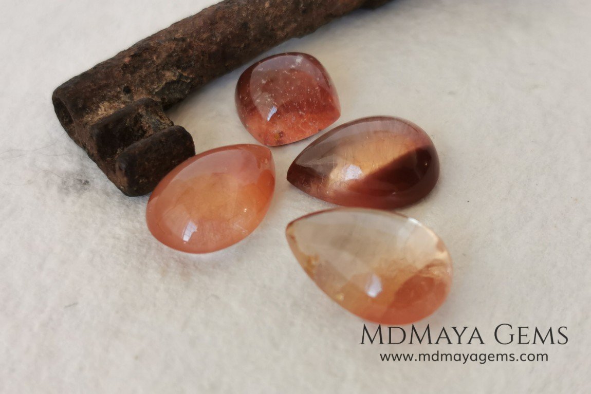 Set Topazes from Utah. 27.46 ct total