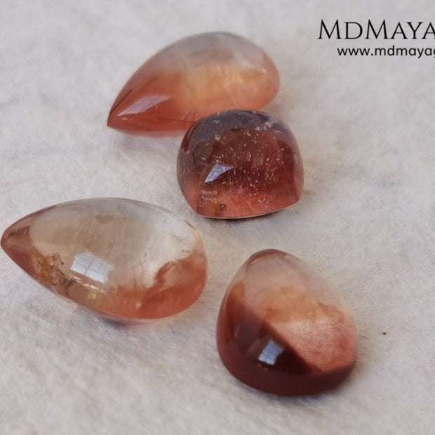 Set Topazes from Utah. 27.46 ct total