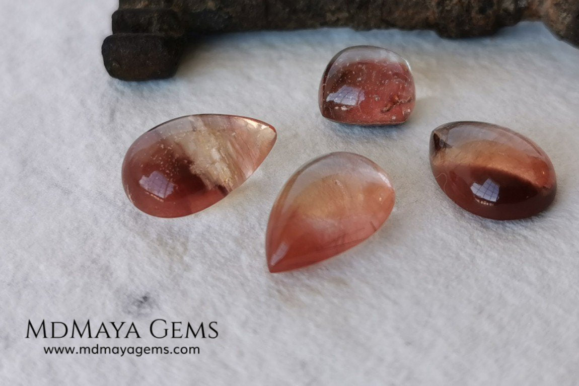 Set Topazes from Utah. 27.46 ct total