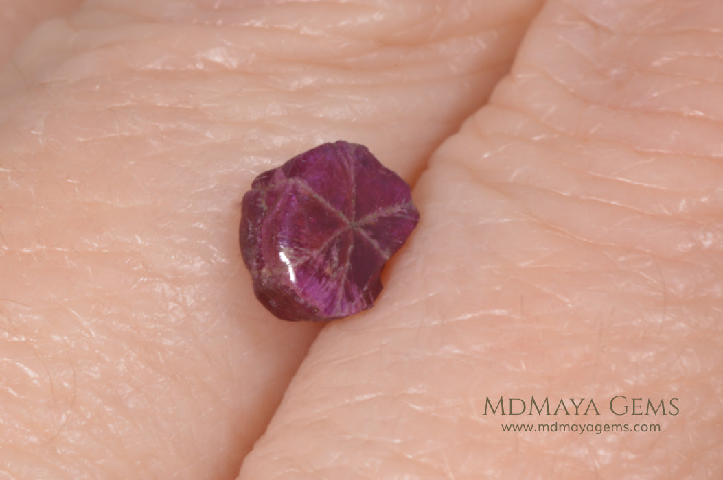 Burmese Trapiche Ruby 1.50 ct