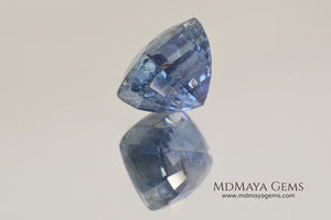 Unheated blue sapphire 5.32 ct for sale