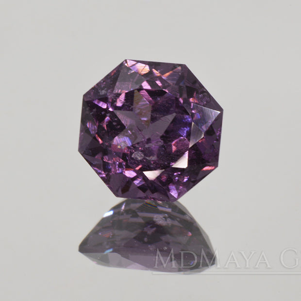 Awesome Natural Violetish Purple Spinel Gemstone. 2.31 ct