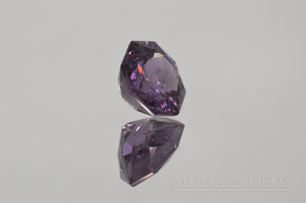 Awesome Natural Violetish Purple Spinel Gemstone. 2.31 ct